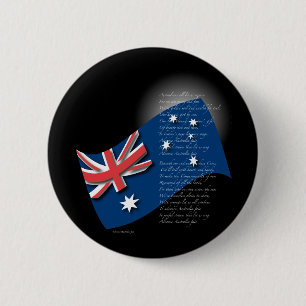 Australia 6 Cm Round Badge