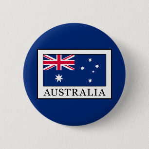 Australia 6 Cm Round Badge