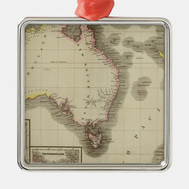 Australia 9 metal ornament (Front)
