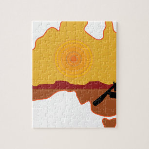 Australia Aboriginal Jigsaw Puzzle