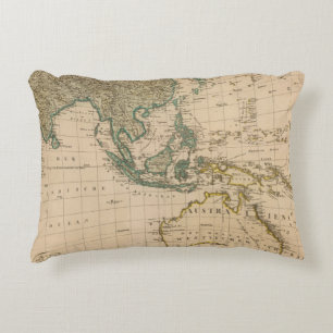 Australia and Asia Decorative Cushion