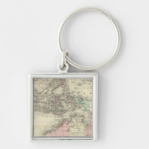 Australia and East Indies Key Ring