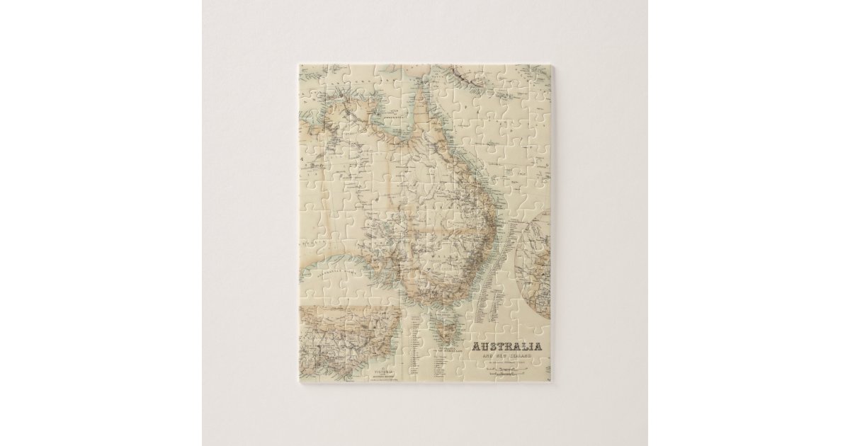 Australia and New Zealand Jigsaw Puzzle | Zazzle.com.au