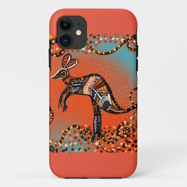 AUSTRALIA ART     Case-Mate iPhone CASE (Back)