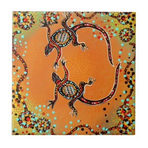 AUSTRALIA ART                   CERAMIC TILE