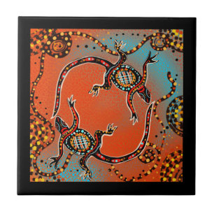 AUSTRALIA ART    CERAMIC TILE