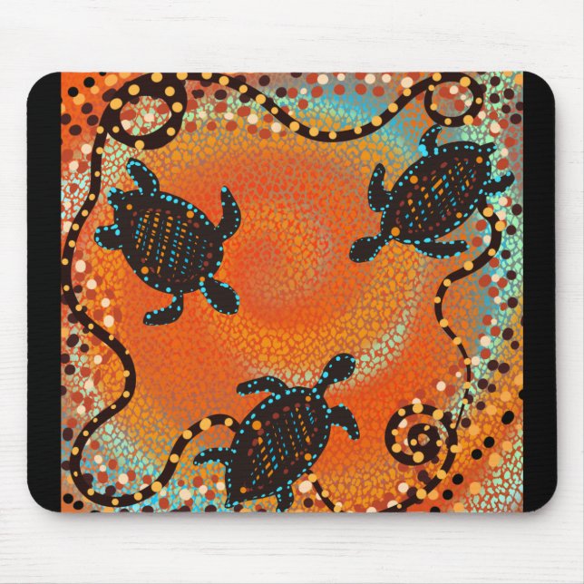 AUSTRALIA ART   MOUSE PAD (Front)