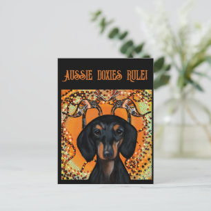 AUSTRALIA ART POSTCARD