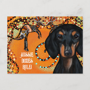 AUSTRALIA ART POSTCARD