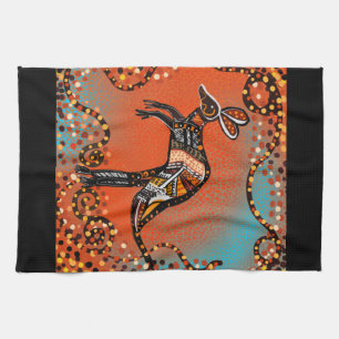 AUSTRALIA ART            TEA TOWEL