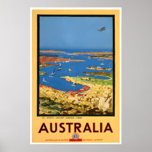 Australia Art Travel Poster Australian Painting