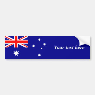 Australia – Australian Flag Bumper Sticker