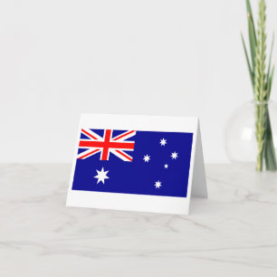 Australia (Australian) Flag Card