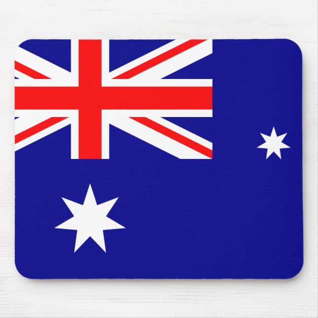 Australia (Australian) Flag Mouse Pad (Front)