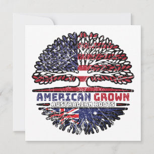 Australia Australian US American USA United States Card