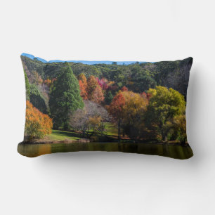 Australia Autumn Colourful Trees Lumbar Cushion