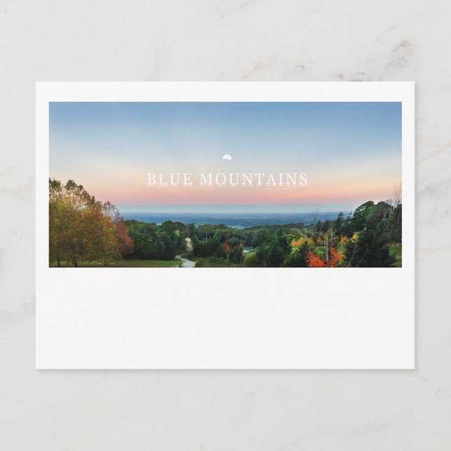 Australia Blue Mountains Postcard (Front)