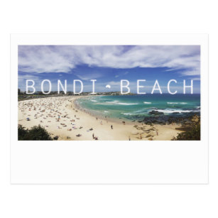 Australia Bondi Beach Postcard