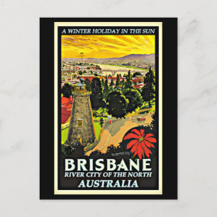 Australia-Brisbane, a Winter Holiday in the Sun Postcard
