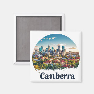 Australia Canberra City Sunset 🌅 Magnet