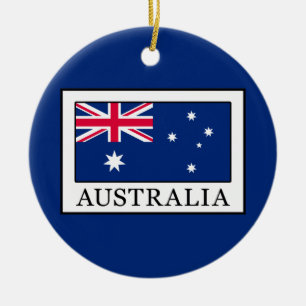 Australia Ceramic Ornament