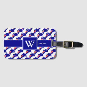 AUSTRALIA Christian Monogram Luggage Tag