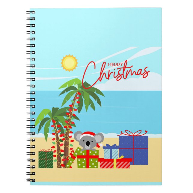 Australia Christmas Notebook (Front)