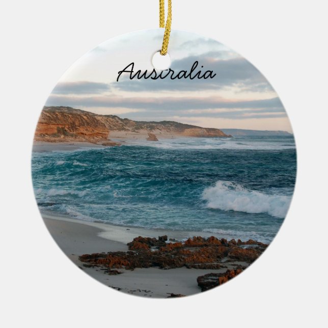 Australia Christmas Ornament (Front)