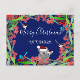 Australia Christmas Postcard