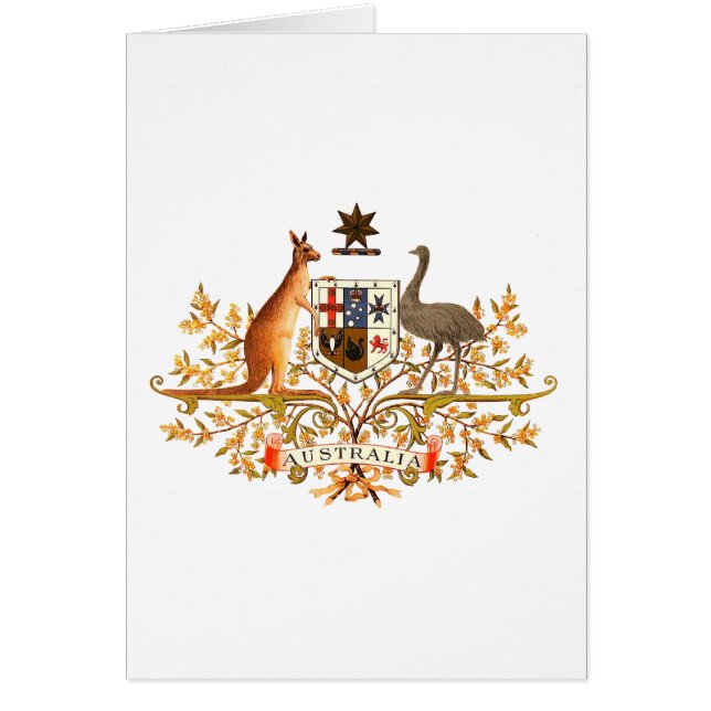 australia coat of arms (Front)