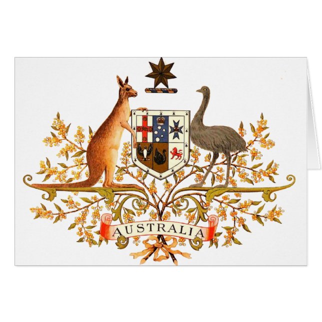 australia coat of arms (Front Horizontal)