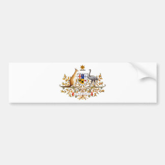 Australia coat of arms bumper sticker