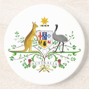 Australia Coat of Arms Coaster