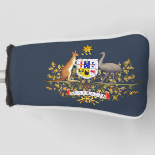 Australia Coat of Arms Golf Head Cover