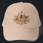 Australia Coat of Arms Hat<br><div class="desc">Australia Seal Hat.  This Trucker Hat is adorned with the Australia Coat of Arms of Australia,  the official symbol of Australia.   A great gift idea for people who love Australia and want it to be known.</div>