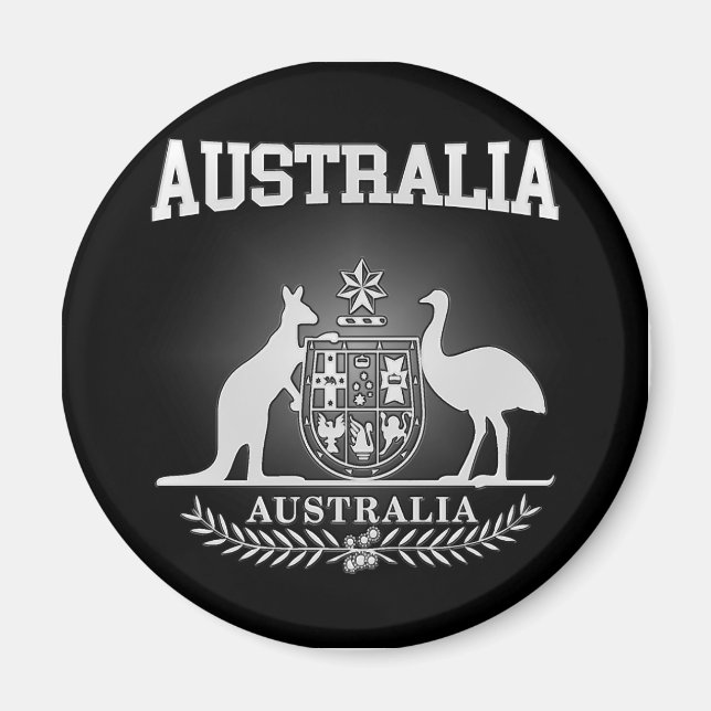 Australia Coat of Arms Magnet (Front)