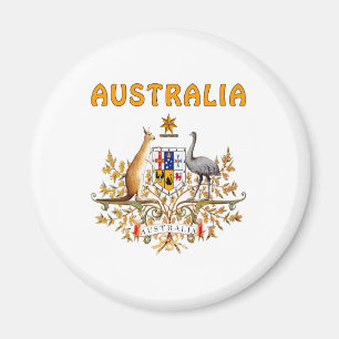 Australia Coat Of Arms Magnet