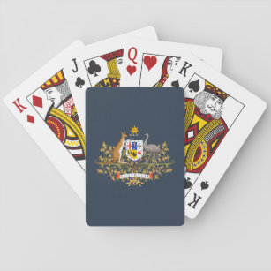 Australia Coat of Arms Playing Cards