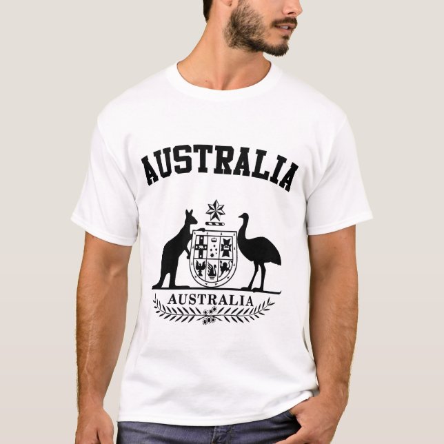 Australia Coat of Arms T-Shirt (Front)