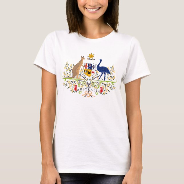 Australia Coat of Arms T-shirt (Front)