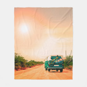 Australia, Coral Bay, May 16, 2018. Travelling cam Fleece Blanket
