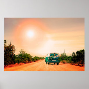 Australia, Coral Bay, May 16, 2018. Travelling cam Poster