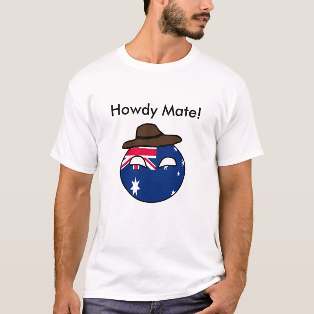 Australia Country Ball T-Shirt (Front)