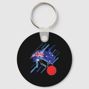 Australia Cricket Fan Or Player Key Ring