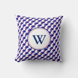 AUSTRALIA Custom Monogram Australian Flag Cushion