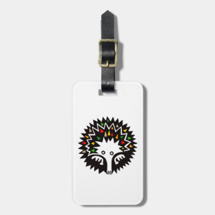 Australia Cute - ECHIDNA - Wildlife Luggage Tag