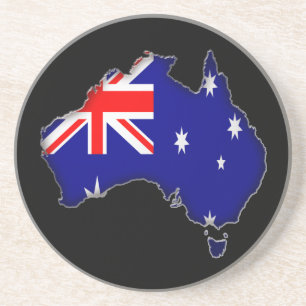 Australia Day Coaster