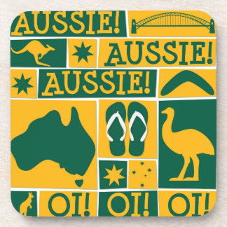 Australia Day Coaster
