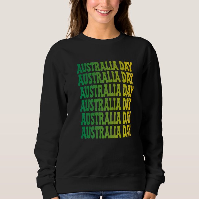 Australia Day Downunder Celebrate 2022 Australia D Sweatshirt (Front)