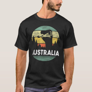 Australia Day Shirt Funny Vintage Australian Ostri